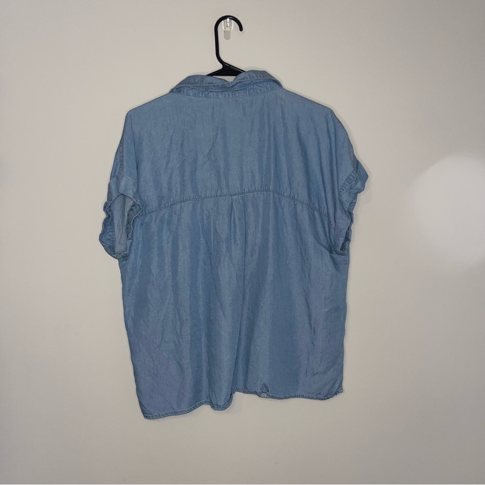 Wonderly Blue Denim Blouse - Picture 4 of 5